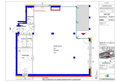 2-Zimmer-Immobilie mieten in Linz Land – 137,94 m², € 2.059 – Bild 3 von 3