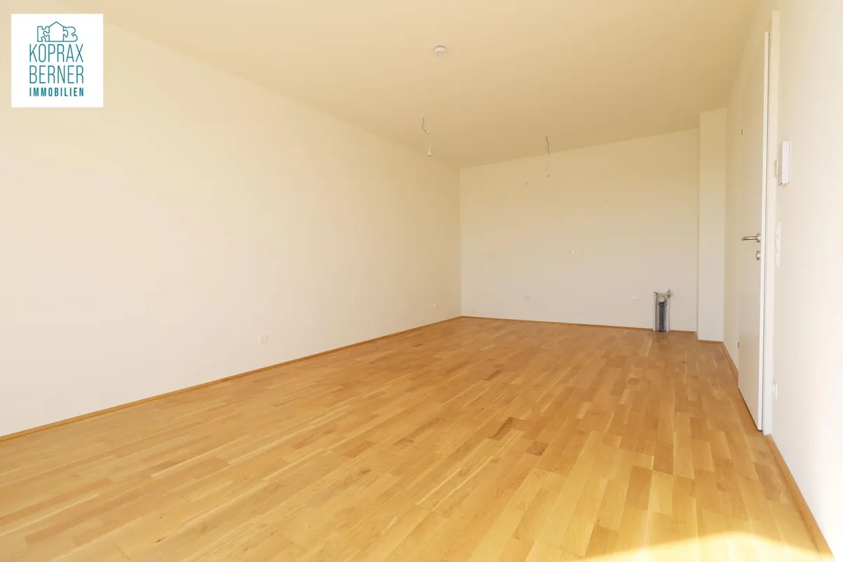 Nachhaltig Wohnen im Neubau - Moderne 2-Zimmer-Oase mit Balkon - Ansicht 3