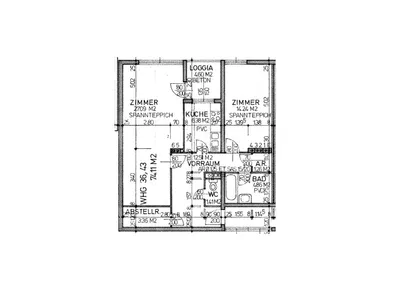 2-Zimmer-Wohnung mieten in Krems an der Donau – 75,71 m², € 797 – Bild 4 von 4