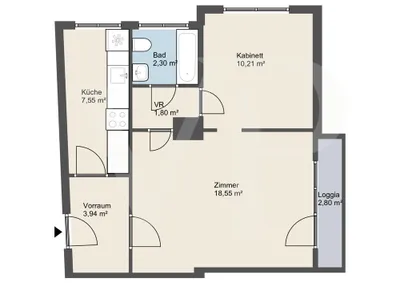2-Zimmer-Wohnung kaufen in Wien – 49 m², € 238.000 – Bild 18 von 19