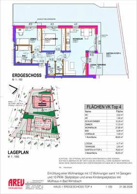 3-Zimmer-Wohnung kaufen in Wels-Land – 68,6 m², € 349.000 – Bild 5 von 5
