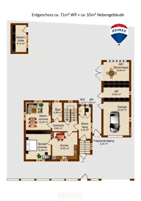 5-Zimmer-Haus kaufen in Jennersdorf – 135 m², € 219.000 – Bild 3 von 49