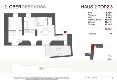 3-Zimmer-Wohnung mieten in Südoststeiermark – 73,65 m², € 755 – Bild 14 von 14