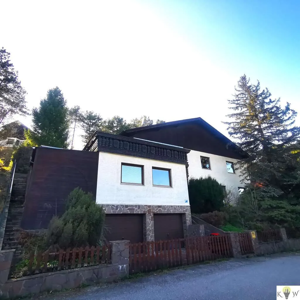 Preisreduziert! Tolles Zweifamilienhaus in absoluter Ruhelage mit wunderbarem Fernblick - Widok 2