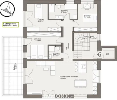 12-Zimmer-Gewerbeimmobilie kaufen in Graz – 334,23 m², € 2.090.000 – Bild 11 von 15