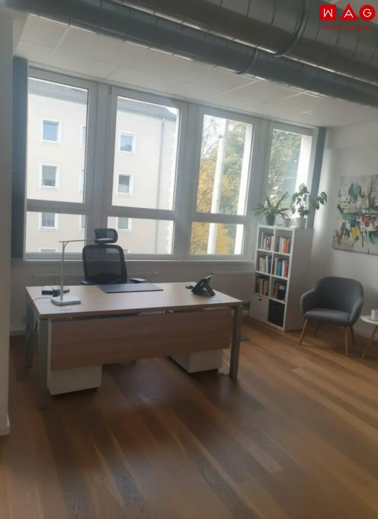 MARKT AM BINDERMICHL: 100 m² generalsanierte klimatisierte Büro-/Ordi-/Studiofläche mit bestem Preis-/Leistungsverhältnis - TEILBAR - verschiedenste Aus-/Umbaumöglichkeiten - flexible Grundrissgesta - Ansicht 3
