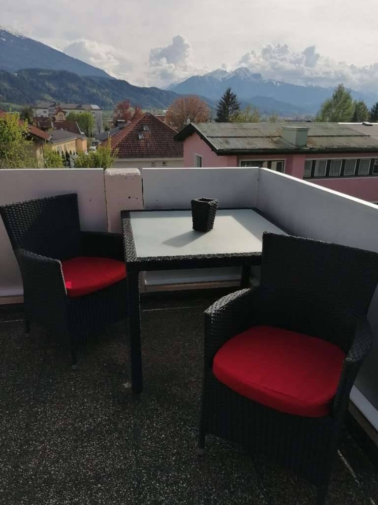 Gartenmöbel, Tisch mit 2 Stühle