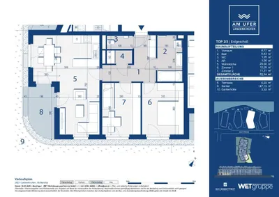 3-Zimmer-Wohnung kaufen in Wiener Neustadt Land – 72,14 m², € 341.800 – Bild 8 von 8