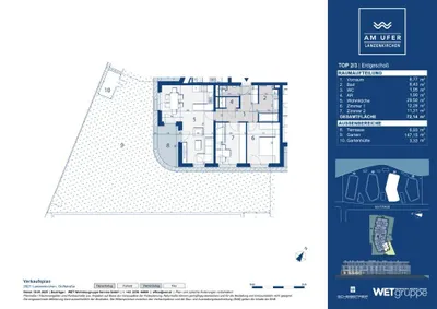 3-Zimmer-Wohnung kaufen in Wiener Neustadt Land – 72,14 m², € 341.800 – Bild 7 von 8