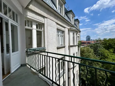 ERSTBEZUG NACH GENERALSANIERUNG: "Wunderschöne 4-Zimmer Altbauwohnung mit Kamin & Balkon nahe Wien/Mitte, 1030! – Bild 2
