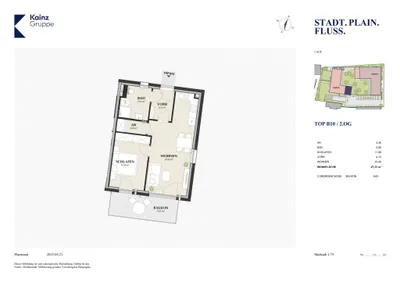 2-Zimmer-Wohnung kaufen in Salzburg Stadt – 47,33 m², € 392.000 – Bild 6 von 7