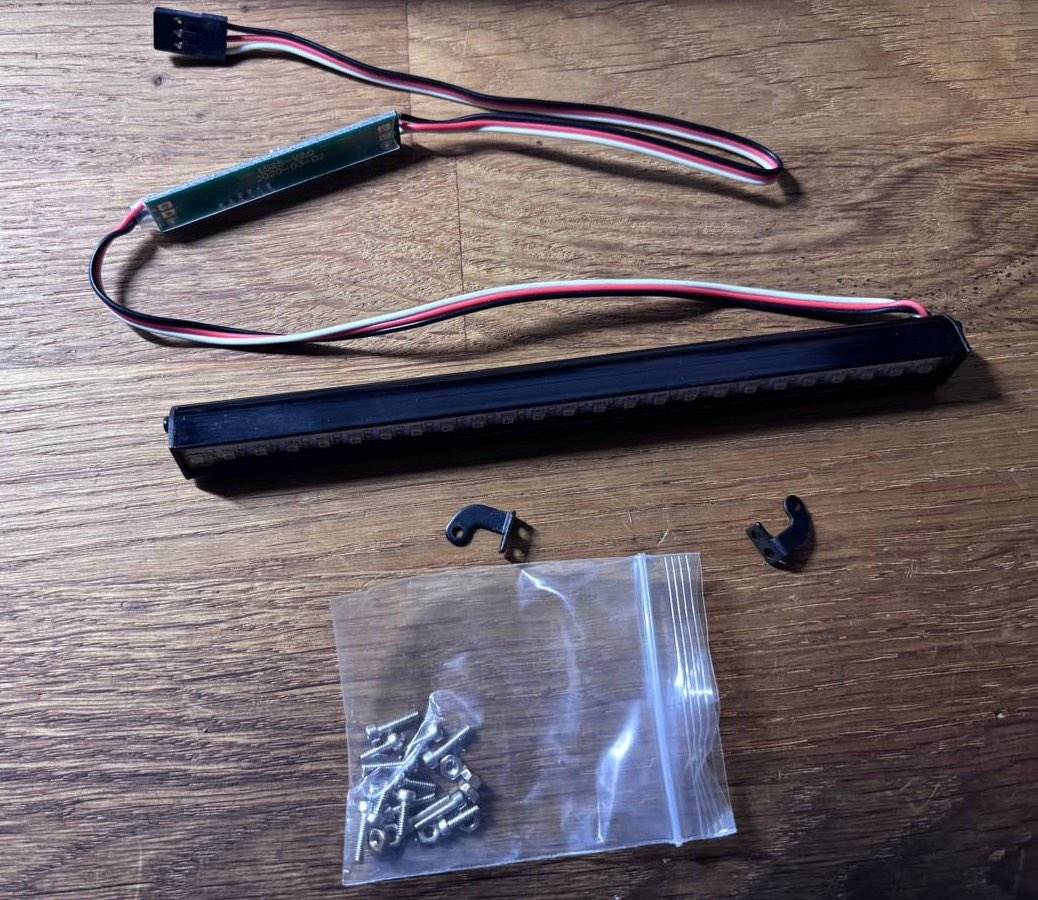 (reserviert) RC Lightbar, L-Halterung, 1:10, 146mm, Crawler, Neu