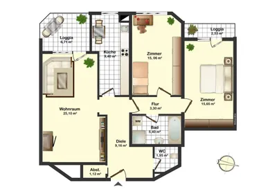 3-Zimmer-Wohnung kaufen in Kufstein – 86,62 m², € 340.000 – Bild 12 von 14