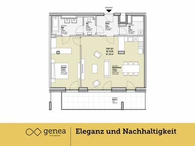 2-Zimmer-Wohnung kaufen in Graz – 81,18 m², € 495.515 – Bild 2 von 13