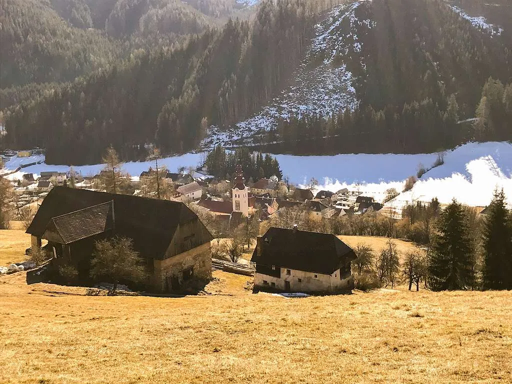 Landwirtschaftsfläche am Südhang des Tauernkogel - Ansicht 2