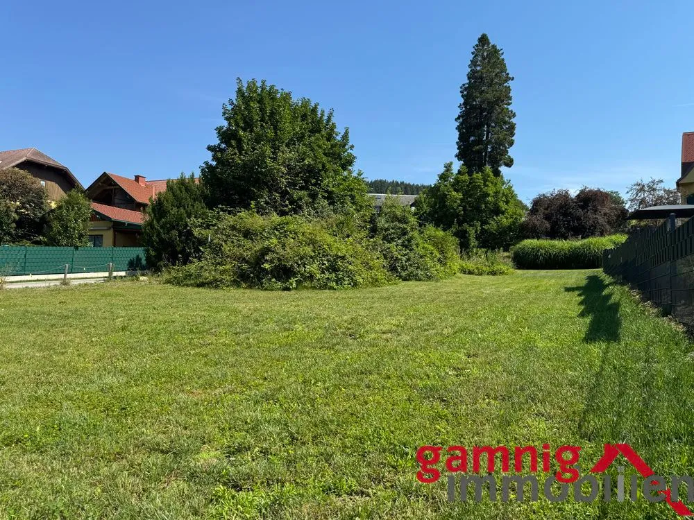 Bauen Sie sich Ihr Traumhaus dort, wo andere Urlaub machen! Einzigartiges und sonniges Baugrundstück in Sallach, Gemeinde Pörtschach am Wörthersee - Ansicht 2