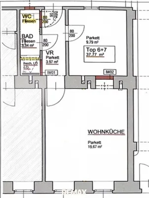 2-Zimmer-Wohnung kaufen in Wien – 37,77 m², € 199.500 – Bild 9 von 9
