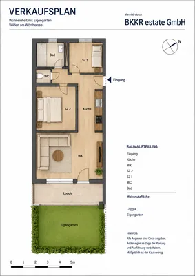 3-Zimmer-Wohnung kaufen in Villach Land – 60 m², € 1.250.000 – Bild 3 von 11