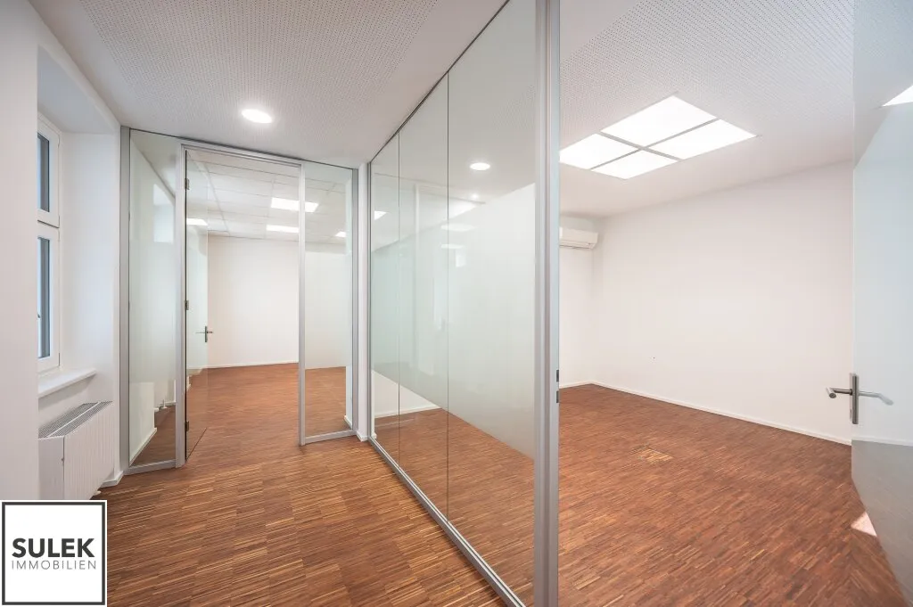 Erstbezug nach Generalsanierung: Büro (10 Zimmer - gesamte Etage) nahe Mariahilfer Straße/Westbahnhof ab sofort mieten - Ansicht 3