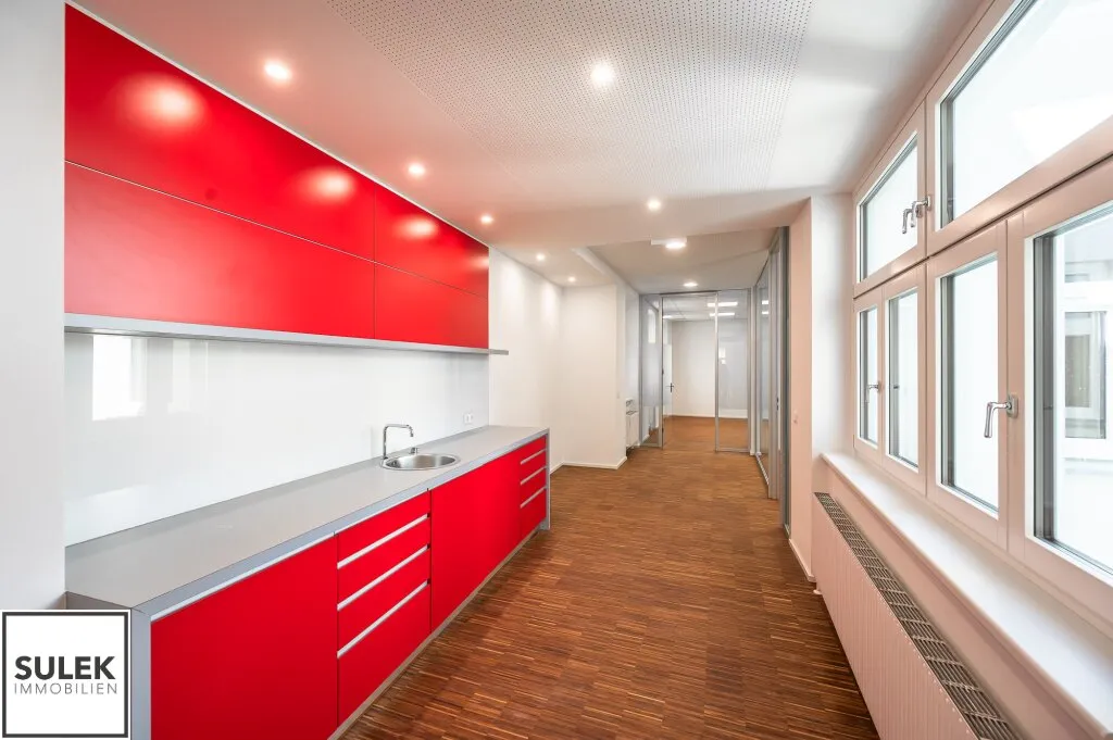 Erstbezug nach Generalsanierung: Büro (10 Zimmer - gesamte Etage) nahe Mariahilfer Straße/Westbahnhof ab sofort mieten - Ansicht 2