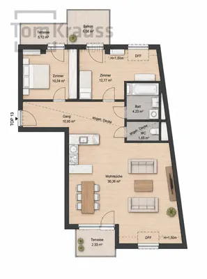 3-Zimmer-Wohnung kaufen in Wien – 72,91 m², € 645.000 – Bild 16 von 18