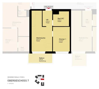 2-Zimmer-Wohnung kaufen in Wien – 39,68 m², € 226.000 – Bild 11 von 11