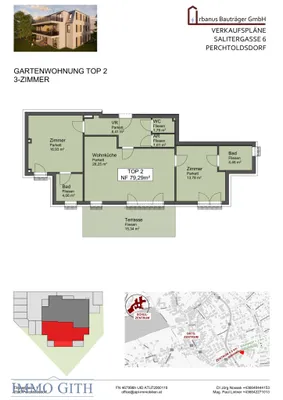 3-Zimmer-Wohnung kaufen in Mödling – 79,29 m², € 582.750 – Bild 13 von 13