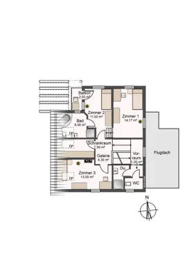 5-Zimmer-Haus kaufen in Baden – 145 m², € 495.000 – Bild 17 von 18