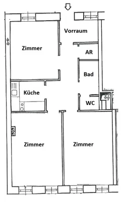 3-Zimmer-Wohnung mieten in Wien – 73,22 m², € 863 – Bild 6 von 7
