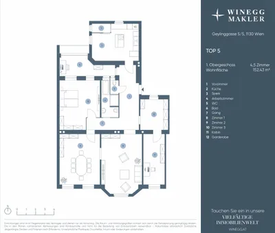 4-Zimmer-Wohnung kaufen in Wien – 152,43 m², € 990.000 – Bild 19 von 19