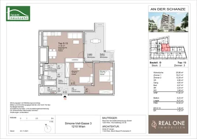 3-Zimmer-Wohnung kaufen in Wien – 71,92 m², € 472.000 – Bild 21 von 21