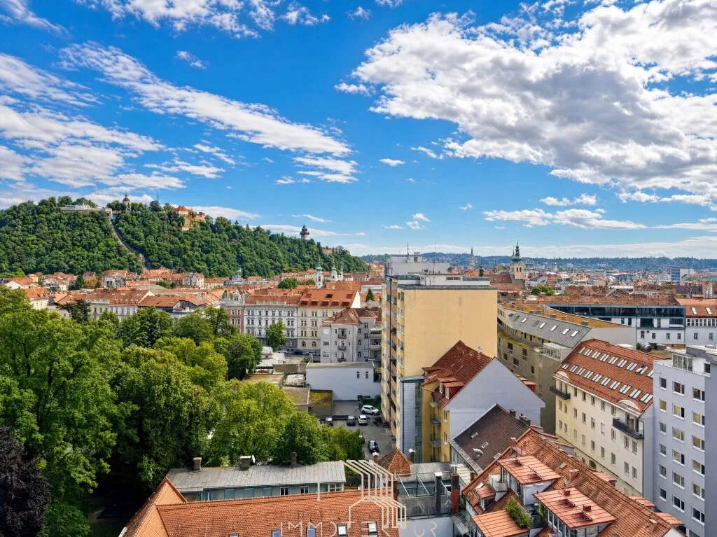 Großzügige Wohnung mit Loggia & Balkon & gemeinsamer Dachterrasse - urbanes Wohnen im Trendbezirk Graz-Lend - Ansicht 3