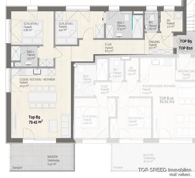 3-Zimmer-Wohnung kaufen in Liezen – 79,17 m², € 632.000 – Bild 10 von 12