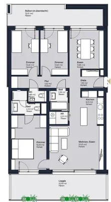 4-Zimmer-Wohnung kaufen in Mödling – 99,84 m², € 669.500 – Bild 8 von 10