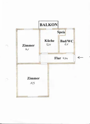 2-Zimmer-Wohnung mieten in Graz – 51 m², € 710 – Bild 5 von 5