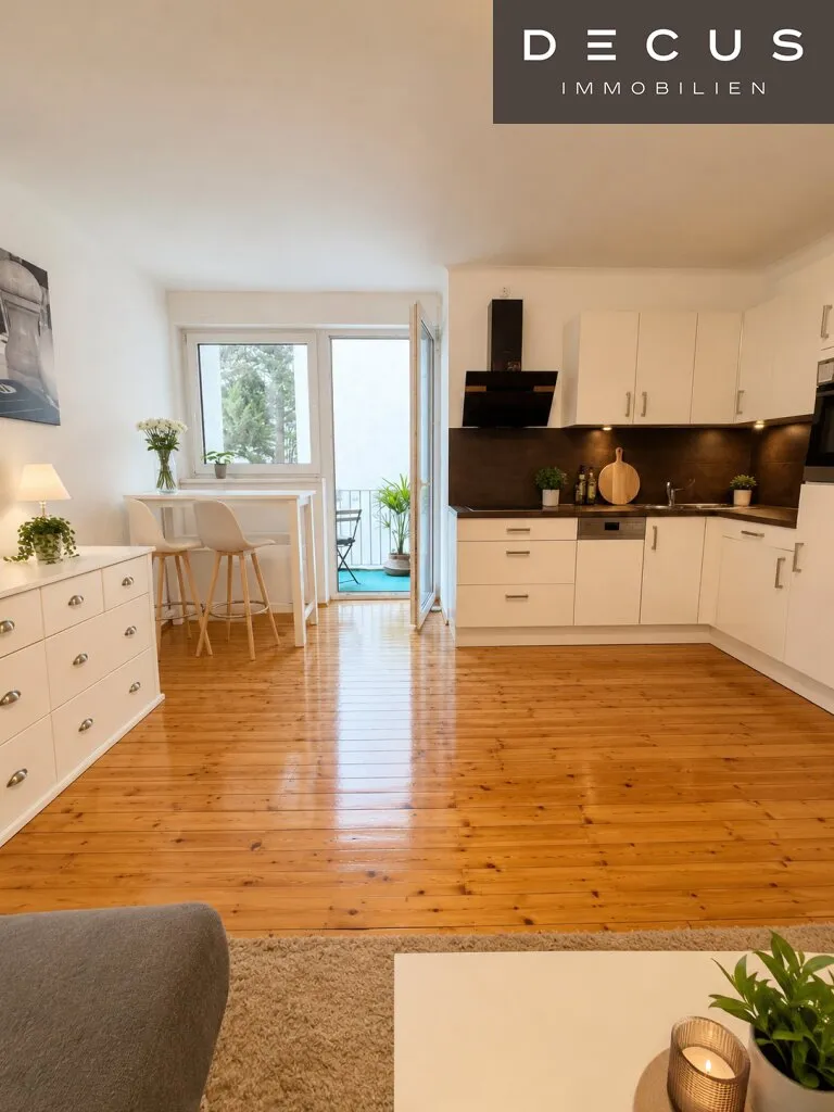 | CHARMANTE 2-ZIMMER-WOHNUNG | BALKON | - Ansicht 2