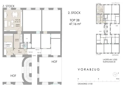 2-Zimmer-Wohnung kaufen in Wien – 47,16 m², € 299.000 – Bild 25 von 26