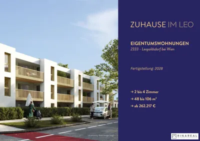 2-Zimmer-Wohnung kaufen in Bruck an der Leitha – 47,7 m², € 297.857