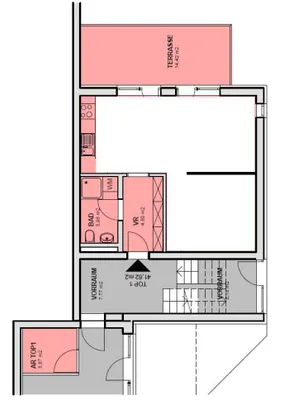 Wohnung mieten in Braunau am Inn – 42 m², € 690 – Bild 2 von 7