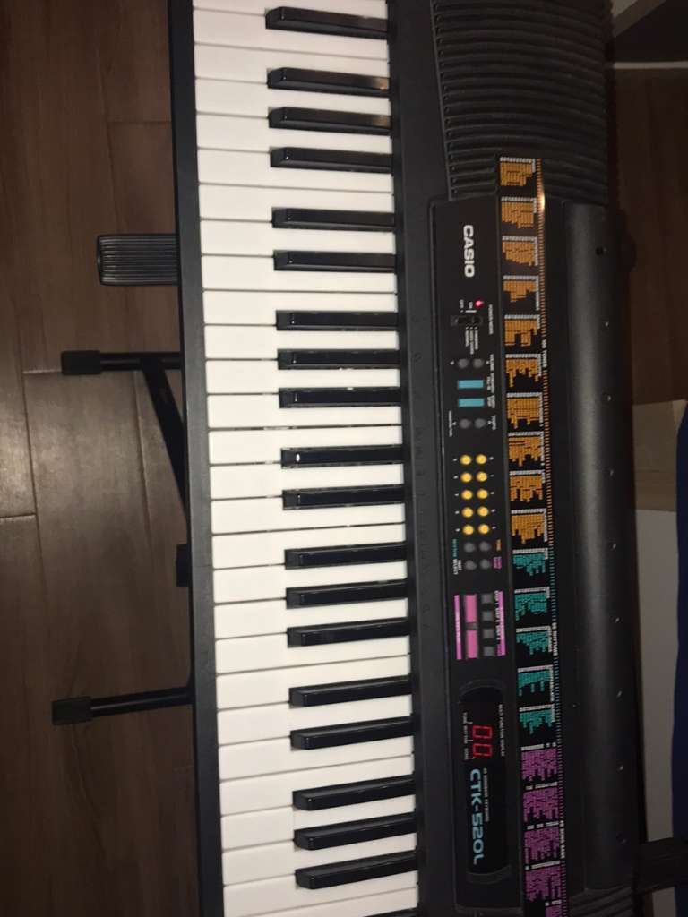 Casio ctk 520l sale