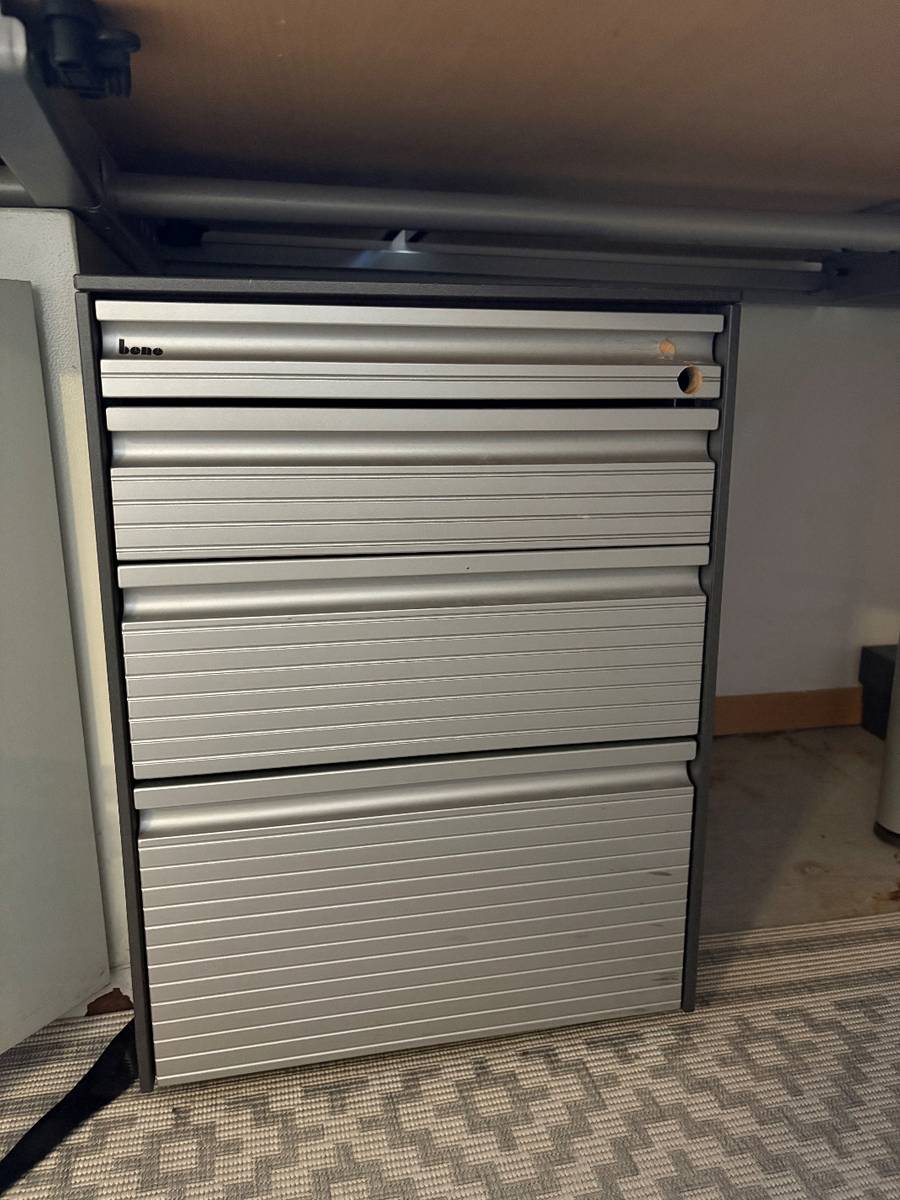 5x Büro-Rolladenschrank / Aktenschrank BENE
