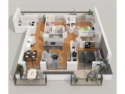 4-Zimmer-Wohnung mieten in Sankt Pölten Land – 105 m², € 1.510 – Bild 9 von 9