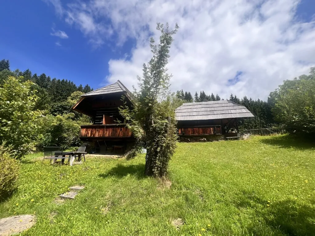 Historischer Kärntner "Troadkasten" mit "Keuschn" in idyllischer Lage - Ansicht 2