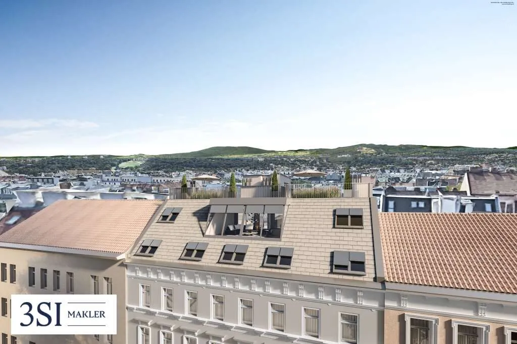 Baubewilligter Rohdachboden in gepflegtem Mittelzinshaus nahe U3-Hütteldorfer Straße - Ansicht 2
