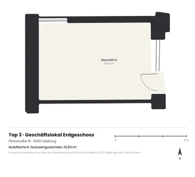 Gewerbeimmobilie kaufen in Salzburg Stadt – 16 m², € 99.000 – Bild 5 von 7