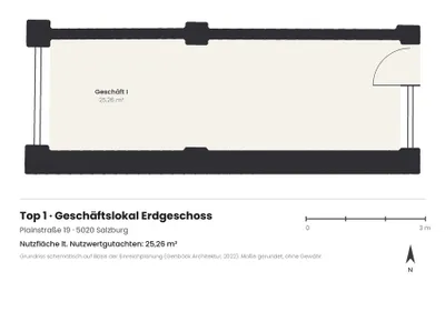 Gewerbeimmobilie kaufen in Salzburg Stadt – 16 m², € 99.000 – Bild 3 von 7