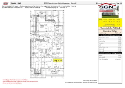 2-Zimmer-Wohnung mieten in Neunkirchen – 78,22 m², € 750 – Bild 12 von 12