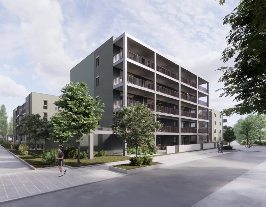 ERSTBEZUG "ein viertel grün" in Wr. Neustadt - 3 Zimmer Traumwohnung mit Balkon - Ansicht 2