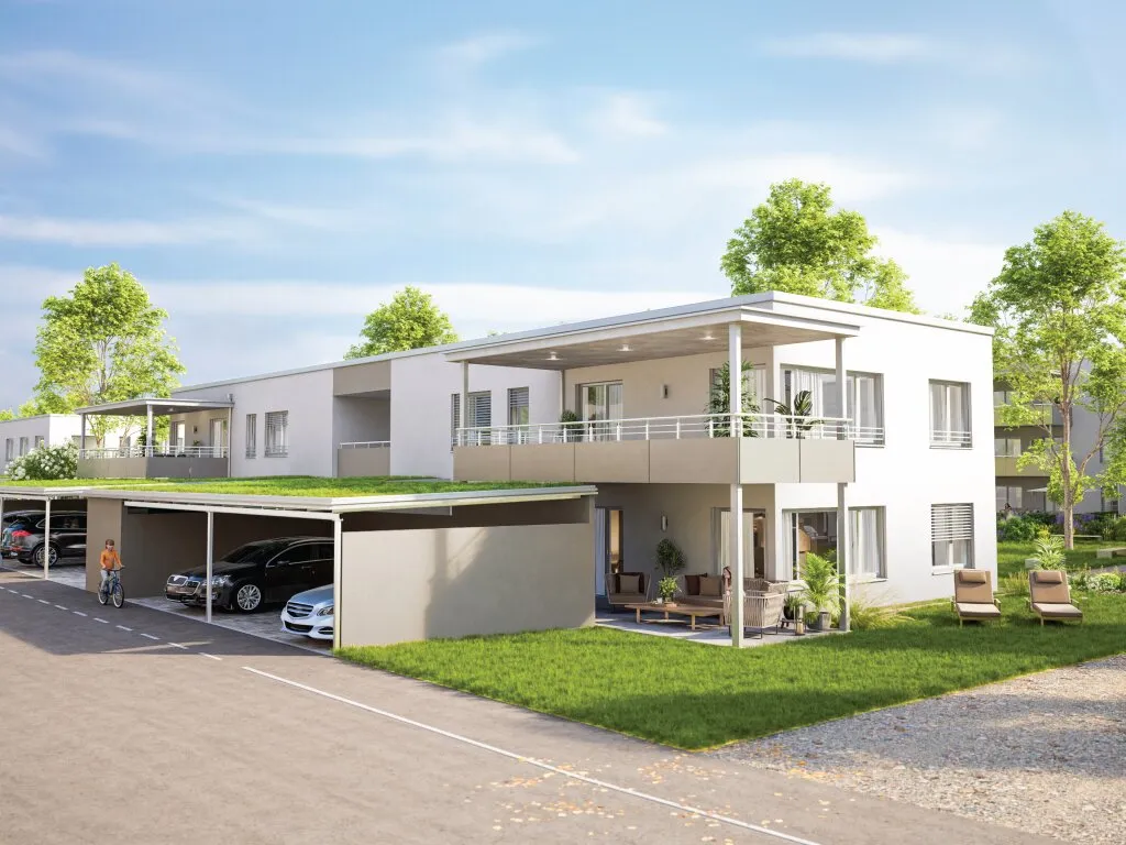 Viel Raum zum Leben: 4-Zimmer-Wohnung mit großzügigem Balkon - Kaiserallee Grafenstein - Baukörper K2 - Top 4 (OG) – pohled 2