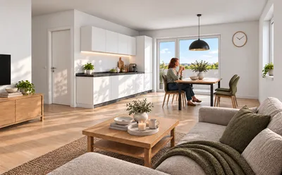2-Zimmer-Wohnung kaufen in Freistadt – 48,4 m², € 250.600 – Bild 4 von 5